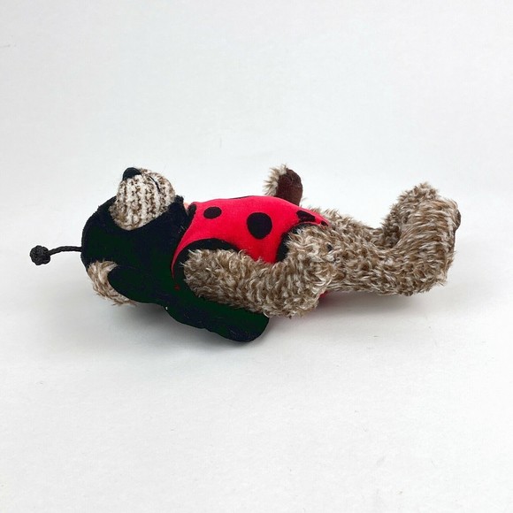 TY Attic Treasures BUGSY the Lady Bug Teddy Bear  8" NWT Stuffed Plush Toy - Picture 3 of 8